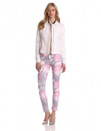 Calvin Klein Jeans Women's Collarless Jacket Calvin Klein Jeans Women's Collarless Jacket