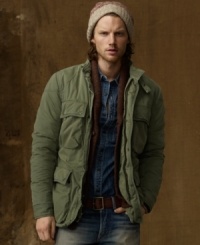 With its effortlessly cool, contemporary approach to riding gear, this motorcycle jacket meets all of your cruising needs with plenty of pockets and sturdy fabric. With its effortlessly cool, contemporary approach to riding gear, this motorcycle jacket meets all of your cruising needs with plenty of pockets and sturdy fabric.