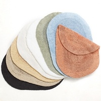 A fashionable rug in an array of muted hues. Thick, soft and absorbent, it's made in a versatile, machine wash cotton. A fashionable rug in an array of muted hues. Thick, soft and absorbent, it's made in a versatile, machine wash cotton.