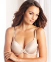 Seamless support is all yours with Warner's Secret Makeover Lift bra. The innovative side support and lift system delivers up and in benefits that will give you a great silhouette under your favorite tops and dresses. Style #1381P