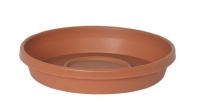 Fiskars 20-51008C 8-Inch Terratray Planter Tray, Color Clay