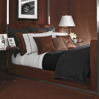 Ralph Lauren Modern Driver Stripe Full / Queen Duvet Cover Ralph Lauren Modern Driver Stripe Full / Queen Duvet Cover