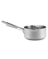 The Anolon Chef Clad open saucepan works on so many levels, making rich sauces, rice and more with expert efficiency. Cook brilliantly with the combined efforts of brushed aluminum and clad stainless steel, two materials that guarantee even heating from top to bottom. Limited lifetime warranty. The Anolon Chef Clad open saucepan works on so many levels, making rich sauces, rice and more with expert efficiency. Cook brilliantly with the combined efforts of brushed aluminum and clad stainless steel, two materials that guarantee even heating from top to bottom. Limited lifetime warranty.