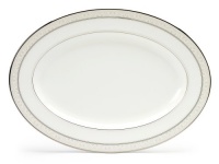 Noritake Montvale Platinum Oval Platter, 14-inches Noritake Montvale Platinum Oval Platter, 14-inches