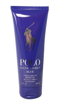 Polo Blue by Ralph Lauren for Men, Shower Gel, 6.7 Ounce Polo Blue by Ralph Lauren for Men, Shower Gel, 6.7 Ounce