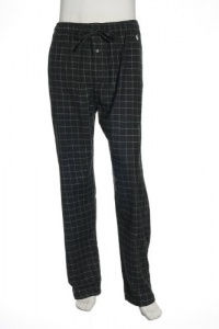 Polo Ralph Lauren Sleepwear Men's Gray Checked Pajama Pants Polo Ralph Lauren Sleepwear Men's Gray Checked Pajama Pants
