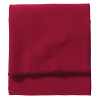 Pendleton Eco-Wise Wool Washable Queen Red Blanket Pendleton Eco-Wise Wool Washable Queen Red Blanket