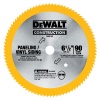 DEWALT DW9153 6-1/2-Inch 90 Tooth Paneling and Vinyl Cutting Saw Blade with 5/8-Inch Arbor