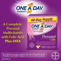 One A Day Women's Prenatal With DHA Vitamin 90 Day Supply One A Day Women's Prenatal With DHA Vitamin 90 Day Supply