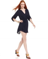 A season-less shirtdress is a must-have staple in any fashion-forward wardrobe, get the look with this Bar III style! A season-less shirtdress is a must-have staple in any fashion-forward wardrobe, get the look with this Bar III style!