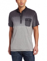 Calvin Klein Jeans Men's Stripe with Dip Dye Knit Calvin Klein Jeans Men's Stripe with Dip Dye Knit