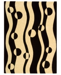 Bold modern designs. Superb texture. The Parallels area rugs features rich contrasting colors with a beautiful silk-like sheen and velvety texture, achieved through subtle hand-carving and Nourison's own Luxcelle fibers. Bold modern designs. Superb texture. The Parallels area rugs features rich contrasting colors with a beautiful silk-like sheen and velvety texture, achieved through subtle hand-carving and Nourison's own Luxcelle fibers.