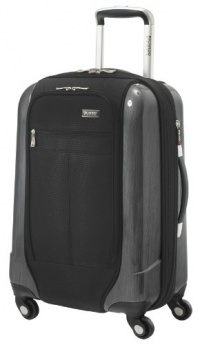 Ricardo Beverly Hills Luggage Crystal City 20 Inch Expandable Spinner Carry-on Bag, Black, Medium Ricardo Beverly Hills Luggage Crystal City 20 Inch Expandable Spinner Carry-on Bag, Black, Medium