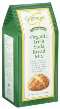 Garvey's Organic Traditional Irish Soda Bread Mix, 16-Ounce Boxes (Pack of 5)