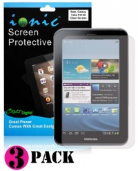 CrazyOnDigital Screen Protector Film Clear (Invisible) for Samsung Galaxy Tab 2 7.0 (3-pack) CrazyOnDigital Screen Protector Film Clear (Invisible) for Samsung Galaxy Tab 2 7.0 (3-pack)