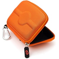 Orange Nylon VG GPS Carrying Case (Size 4.3) for Garmin nüvi 2455LMT 4.3-Inch Portable GPS Navigator + SumacLife Wisdom Courage Wristband Orange Nylon VG GPS Carrying Case (Size 4.3) for Garmin nüvi 2455LMT 4.3-Inch Portable GPS Navigator + SumacLife Wisdom Courage Wristband