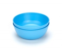 Green Eats 2 Pack Bowls, Blue Green Eats 2 Pack Bowls, Blue