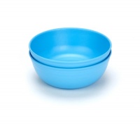 Green Eats 2 Pack Bowls, Blue