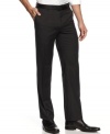 Don these modern pinstripe trousers from INC International Concepts for instant, office-ready attire.