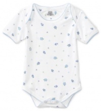 Noa Lily Baby-Boys Newborn Turtle Print Short Sleeve Bodysuit, White, 12 Months Noa Lily Baby-Boys Newborn Turtle Print Short Sleeve Bodysuit, White, 12 Months