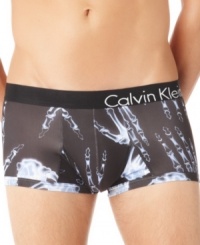 We have to hand it to Calvin Klein, these x-ray print micro trunks with a body-defining fit are unique and sleek. We have to hand it to Calvin Klein, these x-ray print micro trunks with a body-defining fit are unique and sleek.