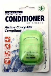 Travelon Conditioner Toiletry Sheets, 50-Count Travelon Conditioner Toiletry Sheets, 50-Count