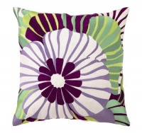 Trina Turk Embroidered Sea Floral Pillow Trina Turk Embroidered Sea Floral Pillow