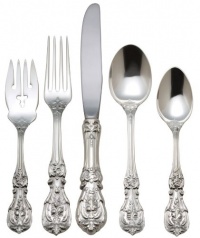 Reed & Barton Francis First Sterling Silver 4-Piece Flatware Place Set Reed & Barton Francis First Sterling Silver 4-Piece Flatware Place Set
