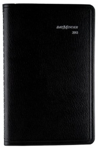 DayMinder Recycled Weekly Appointment Book, 5 x 8 Inches, Black, 2013 (G200-00) DayMinder Recycled Weekly Appointment Book, 5 x 8 Inches, Black, 2013 (G200-00)