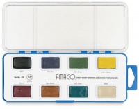 Amaco Semi-Moist Underglazes - Set A - 8 Colors Amaco Semi-Moist Underglazes - Set A - 8 Colors