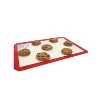 Able to withstand temperatures of up to 480 degrees, this reusable silicone bake and prep mat from Make My Day is a must-have accessory for the passionate baker. Able to withstand temperatures of up to 480 degrees, this reusable silicone bake and prep mat from Make My Day is a must-have accessory for the passionate baker.