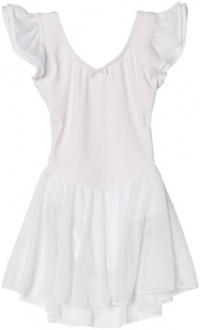 Capezio Girls 2-6x Flutter Sleeve Dress Leotard Capezio Girls 2-6x Flutter Sleeve Dress Leotard