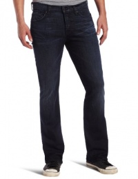 7 For All Mankind Men's Nate Slim Bootleg Jean in Rustic Amber