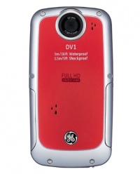 GE Active DV1-VR with 4 x Digital Zoom 2.5 LCD Screen, Velvet Red GE Active DV1-VR with 4 x Digital Zoom 2.5 LCD Screen, Velvet Red