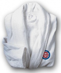MLB Chicago Cubs Cotton Robe (Royal, One Size) MLB Chicago Cubs Cotton Robe (Royal, One Size)