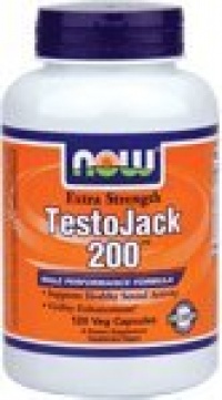 TestoJack 200 Extra Strength Now Foods 120 VCaps TestoJack 200 Extra Strength Now Foods 120 VCaps