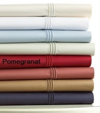 Lauren by Ralph Lauren Carlisle Pomegranate Red 700 TC Pair of STANDARD Pillowcases Lauren by Ralph Lauren Carlisle Pomegranate Red 700 TC Pair of STANDARD Pillowcases
