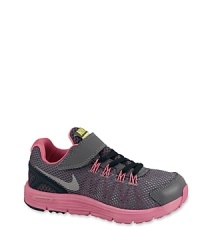 Built with full-length Flywire that hugs the foot, the Nike LunarGlide running shoe provides stability and a comfortable fit throughout their run. Best for mild to moderate overpronators. Built with full-length Flywire that hugs the foot, the Nike LunarGlide running shoe provides stability and a comfortable fit throughout their run. Best for mild to moderate overpronators.