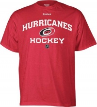 NHL Carolina Hurricanes Authoritative Team Short Sleeve Tee NHL Carolina Hurricanes Authoritative Team Short Sleeve Tee