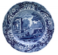 Spode Blue Italian Earthenware 6-1/4-Inch Bread and Butter Plate Spode Blue Italian Earthenware 6-1/4-Inch Bread and Butter Plate