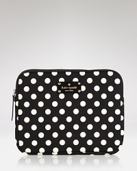 Spotted: this kate spade new york iPad case dresses up your gadget in playful graphic dots. Spotted: this kate spade new york iPad case dresses up your gadget in playful graphic dots.