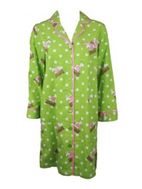 Charter Club Womens Jetset Dog Button-Up Long Sleeve Sleep Shirt Charter Club Womens Jetset Dog Button-Up Long Sleeve Sleep Shirt