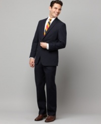 Toss it on, look great -- it's that simple. With a trim fit, this Tommy Hilfiger suit jacket does all the work for you. Toss it on, look great -- it's that simple. With a trim fit, this Tommy Hilfiger suit jacket does all the work for you.