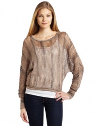 BCBGMAXAZRIA Women's Camille Dolman Cropped Top, Parfait Multi, Medium BCBGMAXAZRIA Women's Camille Dolman Cropped Top, Parfait Multi, Medium