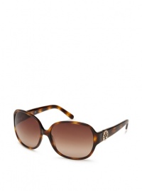 Tory Burch Women's Logo Temple Sunglasses, Tortoise Tory Burch Women's Logo Temple Sunglasses, Tortoise