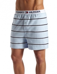 Tommy Hilfiger Mens Selwin Stripe Knit Boxer Brief Tommy Hilfiger Mens Selwin Stripe Knit Boxer Brief