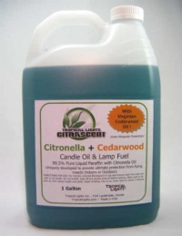 Torch Fuel Citronella with Cedarwood Oil Insect Repellant CitraScent - 1 gal Torch Fuel Citronella with Cedarwood Oil Insect Repellant CitraScent - 1 gal