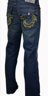 True Religion Brand Men's Straight Camouflage Denim Jeans True Religion Brand Men's Straight Camouflage Denim Jeans