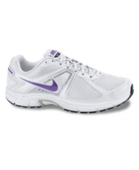 Get ready to pound the pavement in style and comfort. Nike's Dart 9 running sneaker features the signature swoosh and a comfortable, lightweight design made for going the distance. Get ready to pound the pavement in style and comfort. Nike's Dart 9 running sneaker features the signature swoosh and a comfortable, lightweight design made for going the distance.