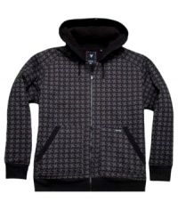 With a rad houndstooth pattern, this hoodie from Univibe gets your seasonal streetwear on lock. With a rad houndstooth pattern, this hoodie from Univibe gets your seasonal streetwear on lock.
